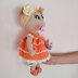 Crochet doll pattern with clothes Amigurumi doll pattern Crochet baby doll pattern 12,6 inch (32 cm) Lulu crochet doll (ENGLISCH)