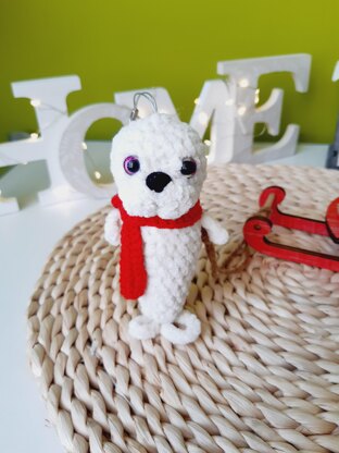 Сrochet pattern keychain seal, amigurumi keychain fur seal, Key chain little toy pattern, Handmade key ring, Crochet pattern Seals