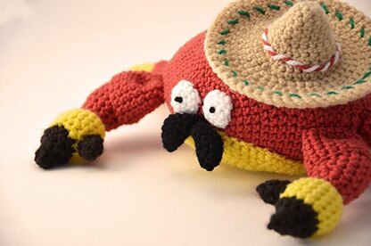 Crab Crochet Pattern, Crab Amigurumi, Sombrero Crab Pattern