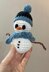 Snowman Christmas Decoration Crochet Pattern