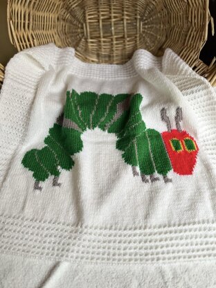 Very Hungry Caterpillar Baby Blanket