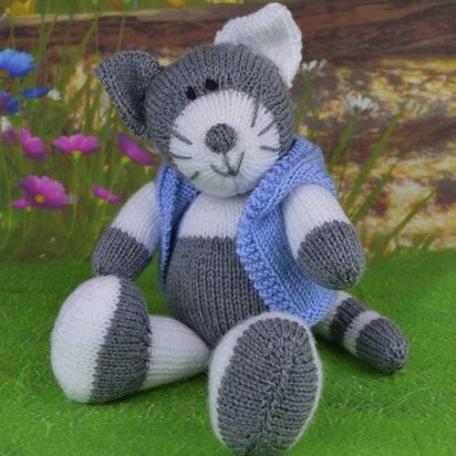 Patch the Cat - knitting pattern