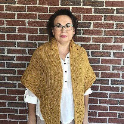 Tuscan sun shawl