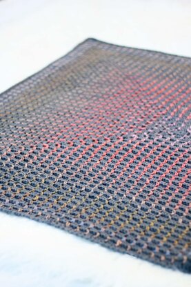 Prism Block Stitch Blanket.