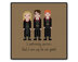 Harry, Ron, and Hermione - PDF Cross Stitch Pattern