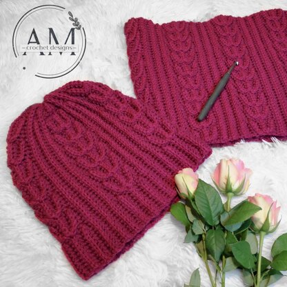 CACTUS knit-look beanie