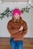 Snowfall Bobble Hat in Knit Collage Spun Cloud - Downloadable PDF