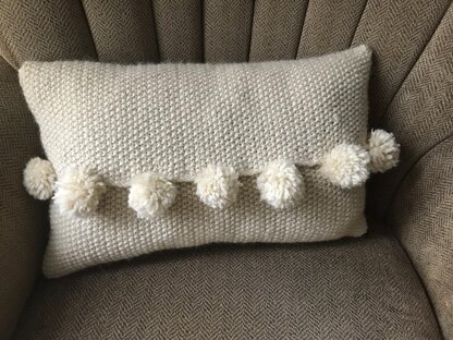 Pompom pillow