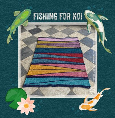 Fishing For Koi blanket
