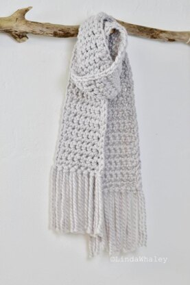 SIMPLE Crochet Pattern Luna Scarf