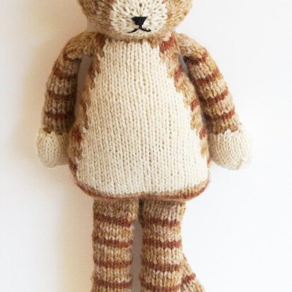 Rudy the Cat - knitting pattern
