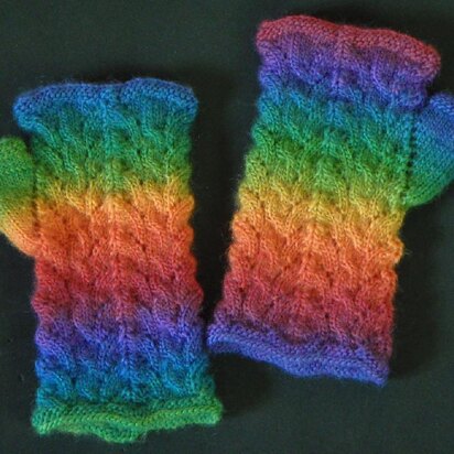 Rainbow Mitts