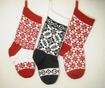 Endless Roses Christmas Stocking