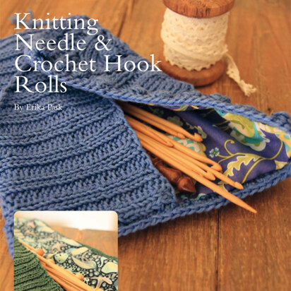 Knitting Needle & Crochet Hook Rolls in Rowan Cotton Glace