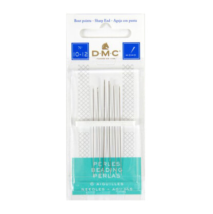 DMC 6 Beading Needles (Size 10-12)