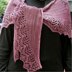 Barbara's Beaded and Lace Long Wingspan Shawlette