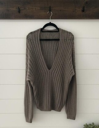 Knit like Faux Angora Sweater