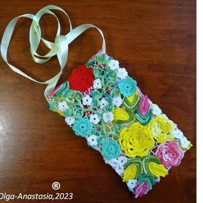 Lace bag for glasses or phone