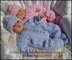 Cosy Cabled All-in-one set 16-22” doll/preemie – 3m+ baby
