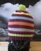 Stripe Bobble Beanie Hat