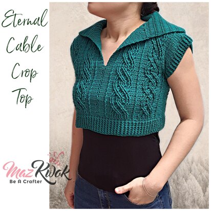 Eternal Cable Crop Top