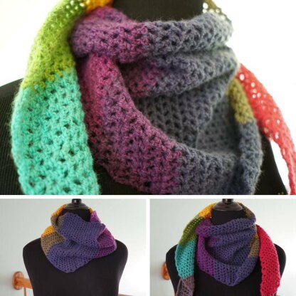 Dawn Till Dusk Triangle Scarf