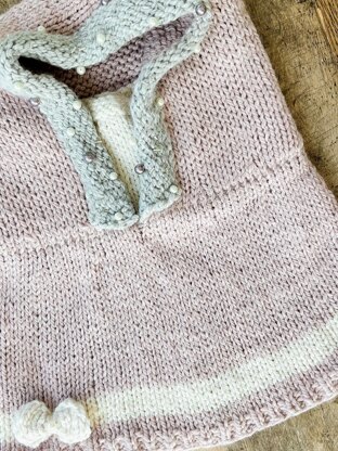 Adele hooded cowl