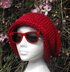 Superfast Roll Brim Slouch Hat Knitting Pattern - Madmonkeyknits