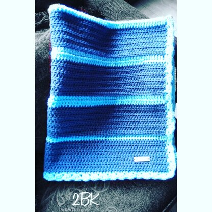 Blue Denim Baby Blanket