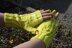 Brimstone Butterfly Fingerless Mitts