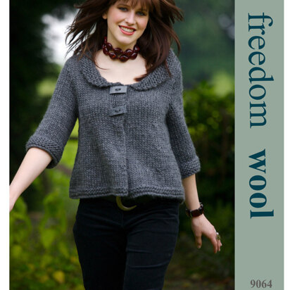 Swing Jacket in Twilleys Freedom Wool - 9064