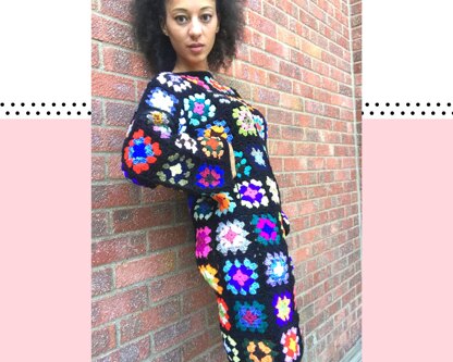 Promise - a granny square dress