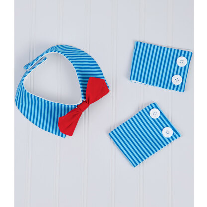 Simplicity Pet Collars, Cuffs and Dresses S9507 - Paper Pattern, Size A (XS-S-M-L-XL)