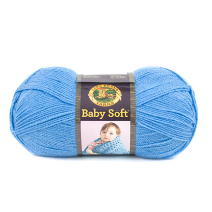 Lion Brand Baby Soft Yarn - White 140g – CraftOnline