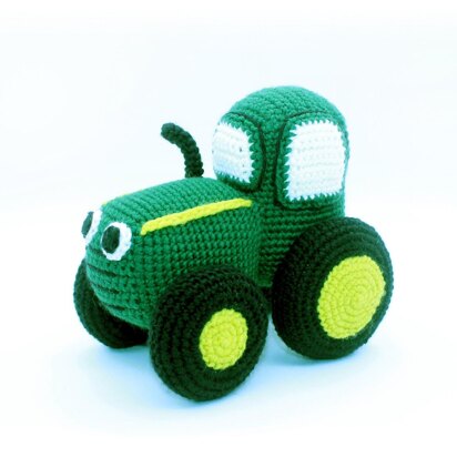 Green Tractor Crochet Pattern