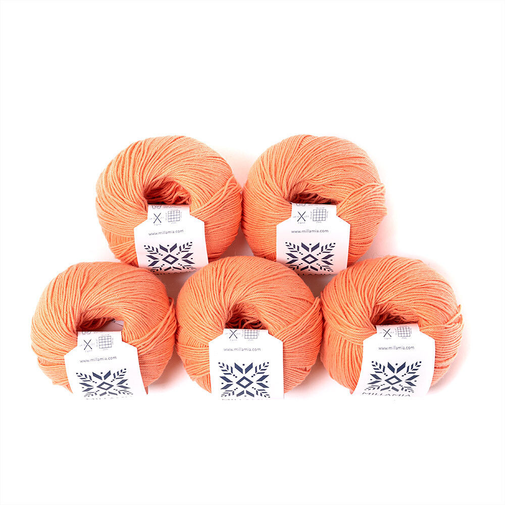 MillaMia Naturally Soft Cotton 5 Ball Value Pack - view 2