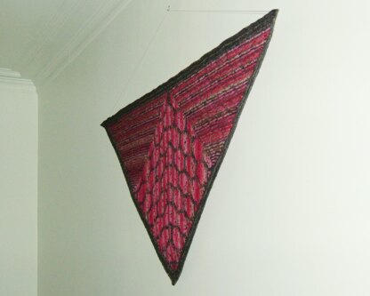 Honeycomb Illusion Shawl