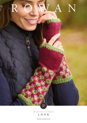 Lonk Mittens in Rowan Moordale - Downloadable PDF