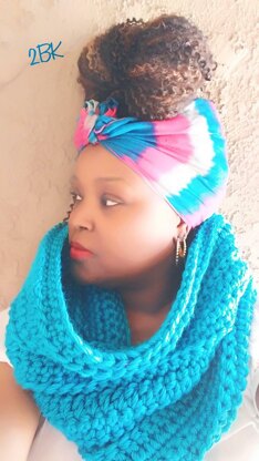 Bibbity Bobbity Blue cowl