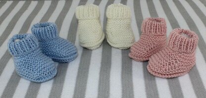 New Baby 4Ply Everyday Booties