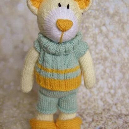 BearWick Boy Bear - knitting pattern