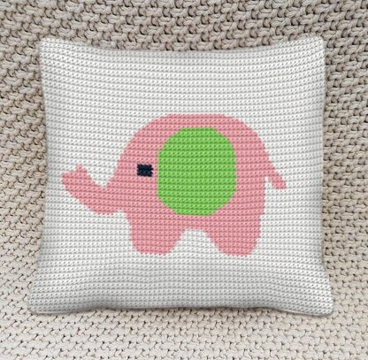 Elephants Cushion