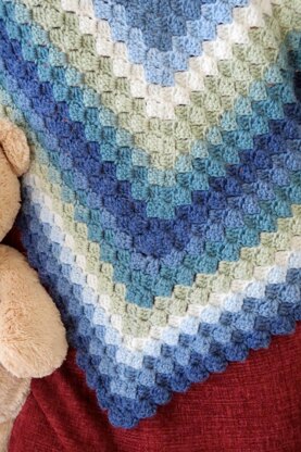 Sleepy Time Mandala Baby Blanket