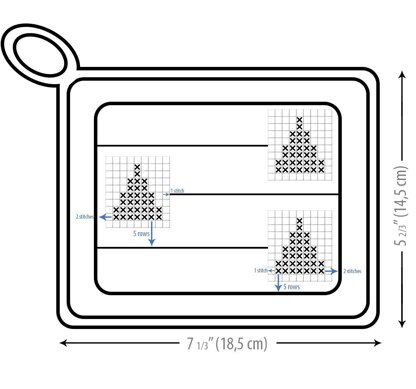 Set of 3 Knitted Dishcloths