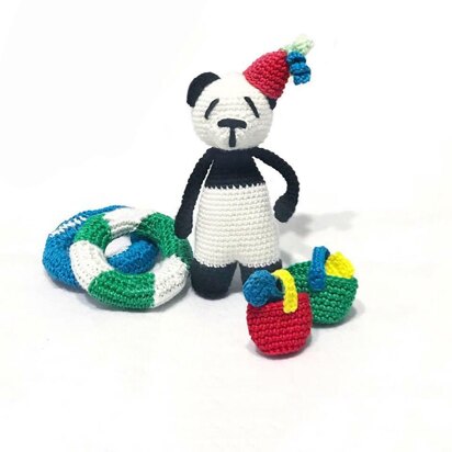 Crochet Amigurumi Panda Party toy