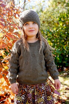 Olive Sweater and Hat - LF39