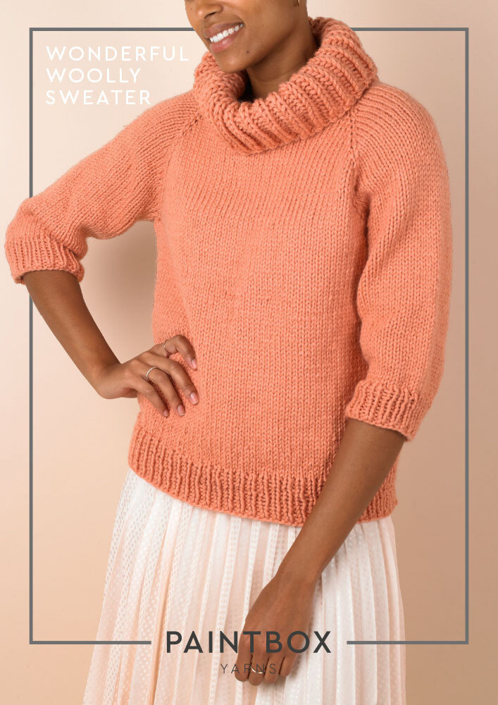 Wonderful Wooly Sweater Free Knitting Pattern For Women in