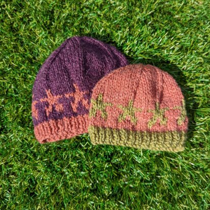 Little Star Newborn Hat - knitting pattern
