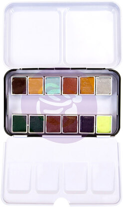 Prima Marketing Prima Watercolor Confections Watercolor Pans 12/Pkg - Essence