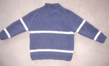 Parker - child's raglan bear sweater